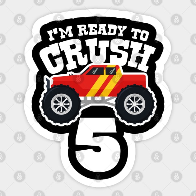 I'M Ready to Crush 5 Sticker by Megadorim